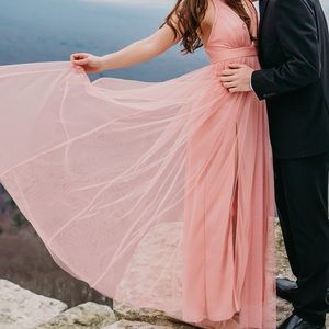 worn once- Pink Formal Dress ✨